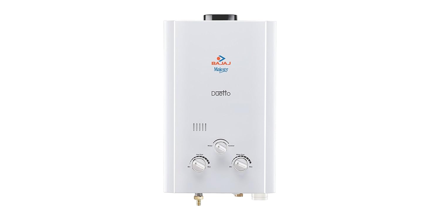 Bajaj Majesty Duetto LPG 6Litre Water Heater Bavi Shop