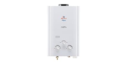 Bajaj Majesty Duetto LPG 6-Litre Water Heater (White)