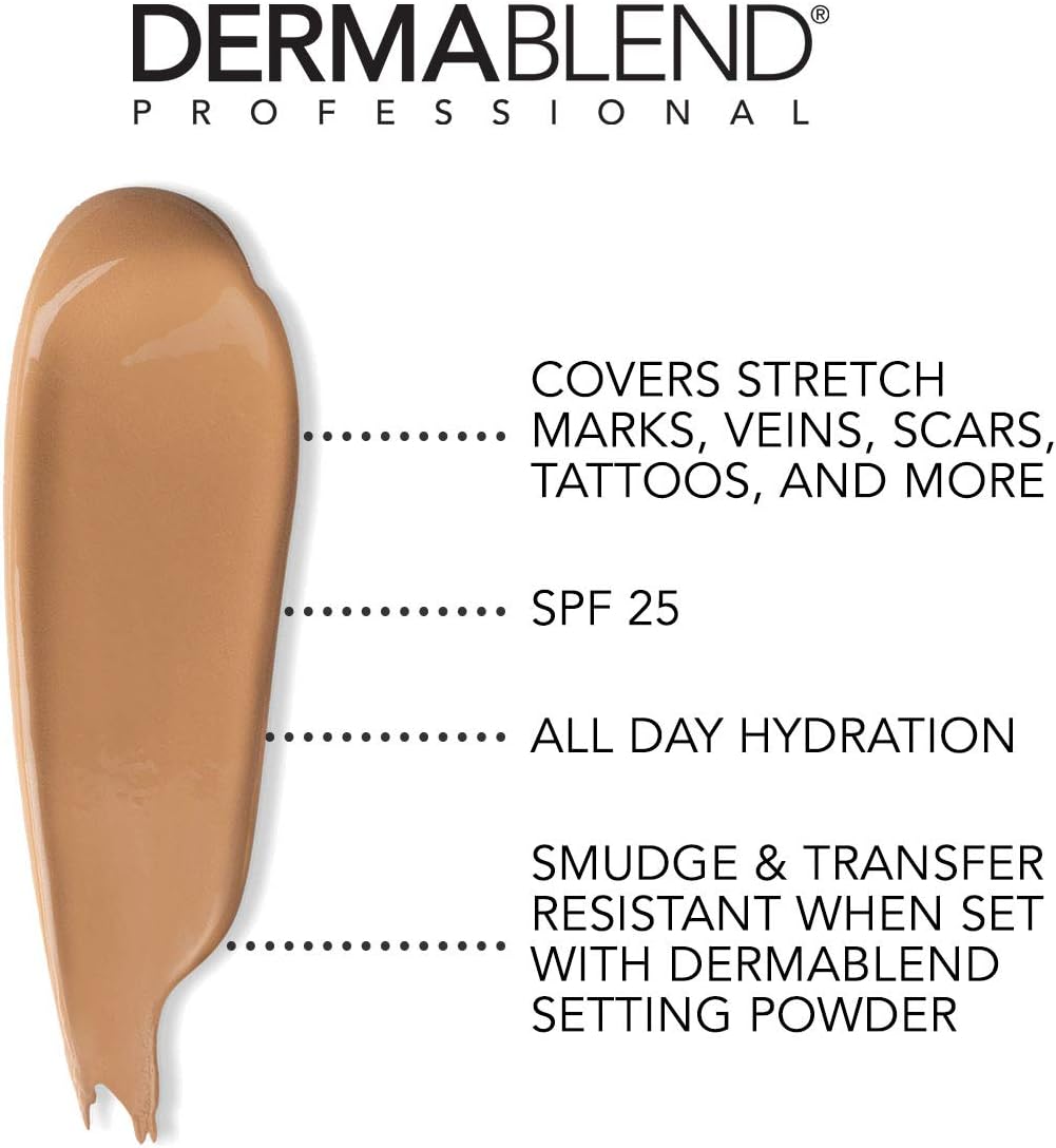 Dermablend Leg and Body Makeup, 35C Light Beige, 100 ml (Pack of 1) - Image 3