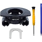 Knomix Plastic Hinge Swivel + XM4 U Shaped Metal Hinge Lock Grove Replacement for Sony WH-1000XM4 WH1000XM4 Headphone (Right)