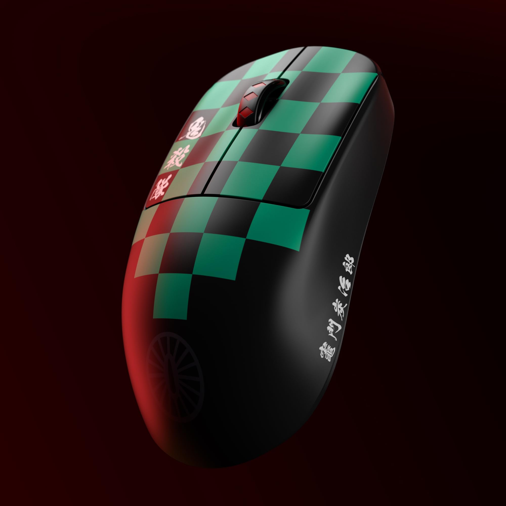 Pulsar Gaming Gears [Pulsar x Demon Slayer X2V2 Medium Wireless Gaming Mouse, Ultra Lightweight Collectible Mouse, Symmetrical PC Mac Computer Mice, Optical Switch, 26000 DPI (Superglide Included)