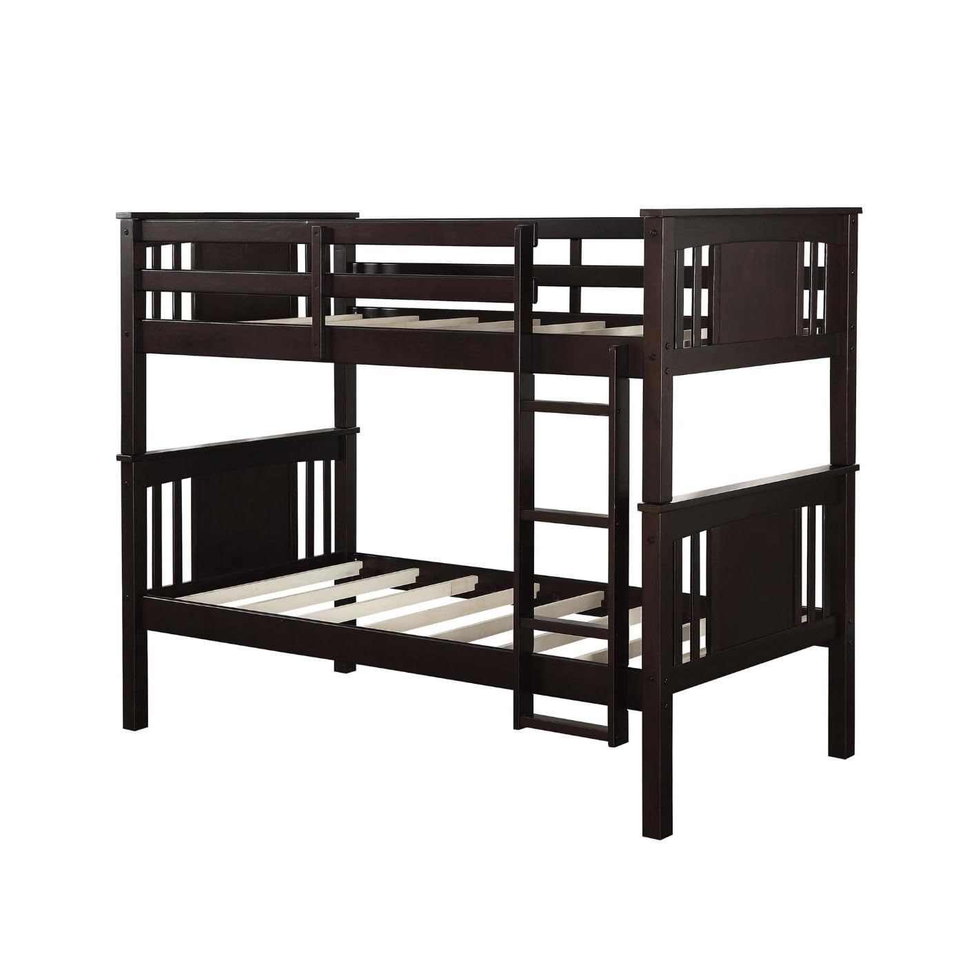 Mua DHP Dylan Twin Over Twin Wood Bunk Bed, Espresso trên Amazon Mỹ