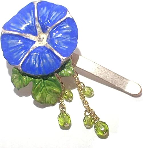 Amazon パルナートポック ヘアフック Palnart Poc アサガオ レディース 人気 大人 着物 朝顔 和服 浴衣 アクセサリー 花 フラワー かわいい 個性的 髪留め 髪飾り お洒落 バレッタ クリップ 通販