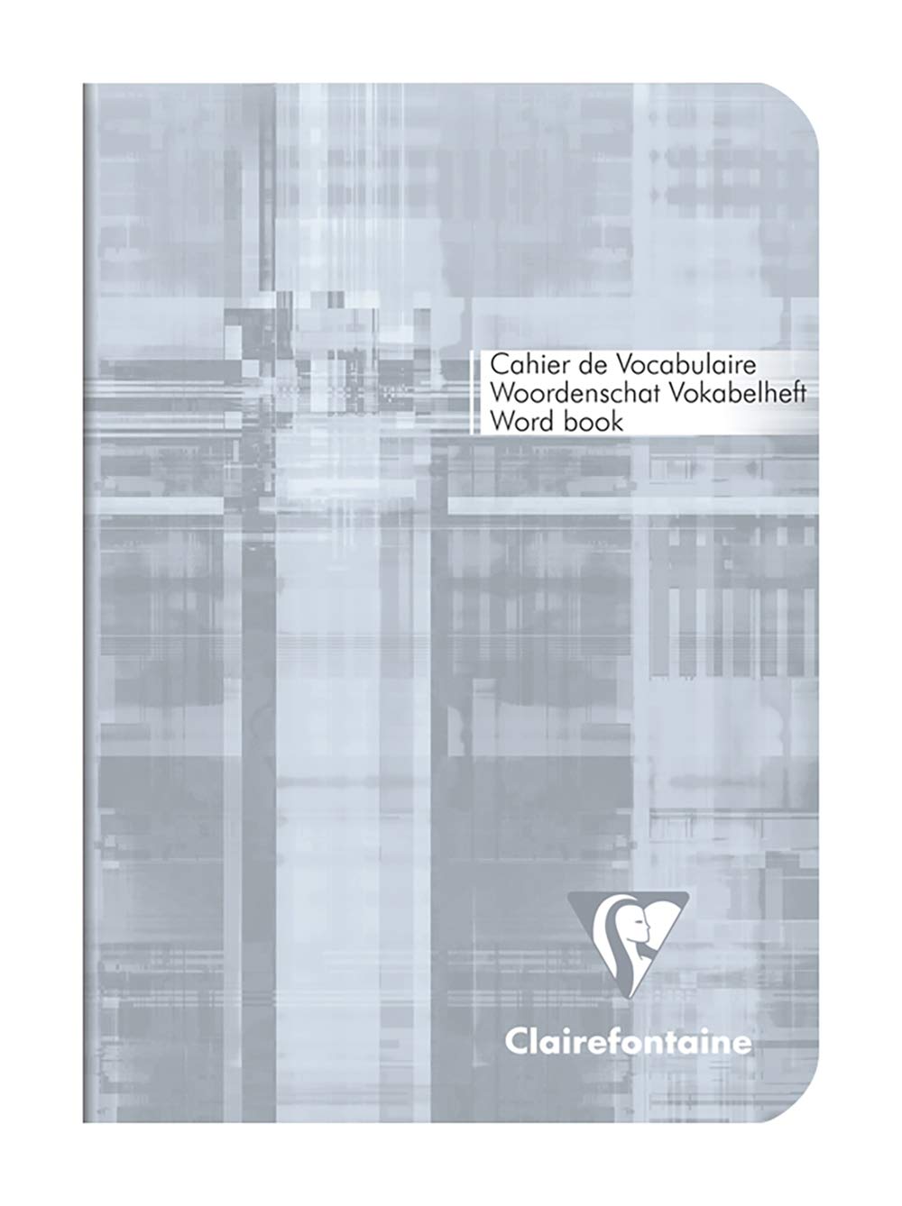 Clairefontaine 3647C Set of 10 Stapled Vocabulary Notebooks - A6 10.5x14.8 cm - 64 Lined Pages with Red Center Margin - 90 g White Paper - Laminated Card Cover - Random Colours