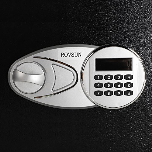image for ROVSUN Digital Security Safe Box 1.0 Cubic Feet Electronic Cabinet wit