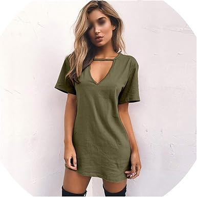 brown tshirt dress
