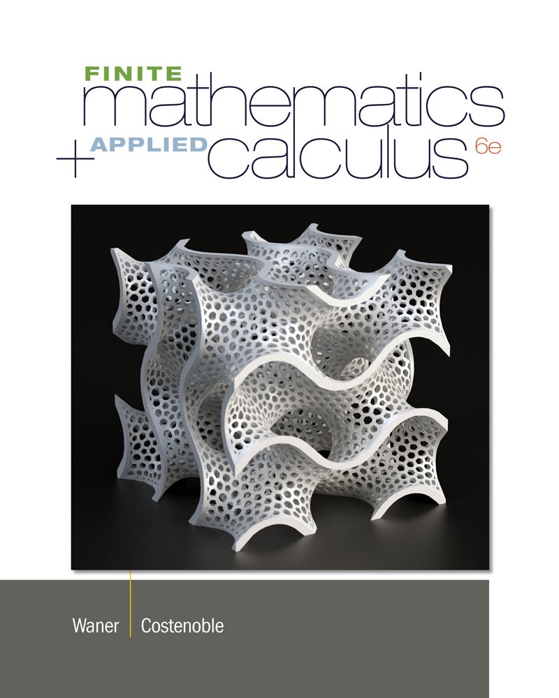 Finite Math and Applied Calculus Hardcover – Jan 1 2013