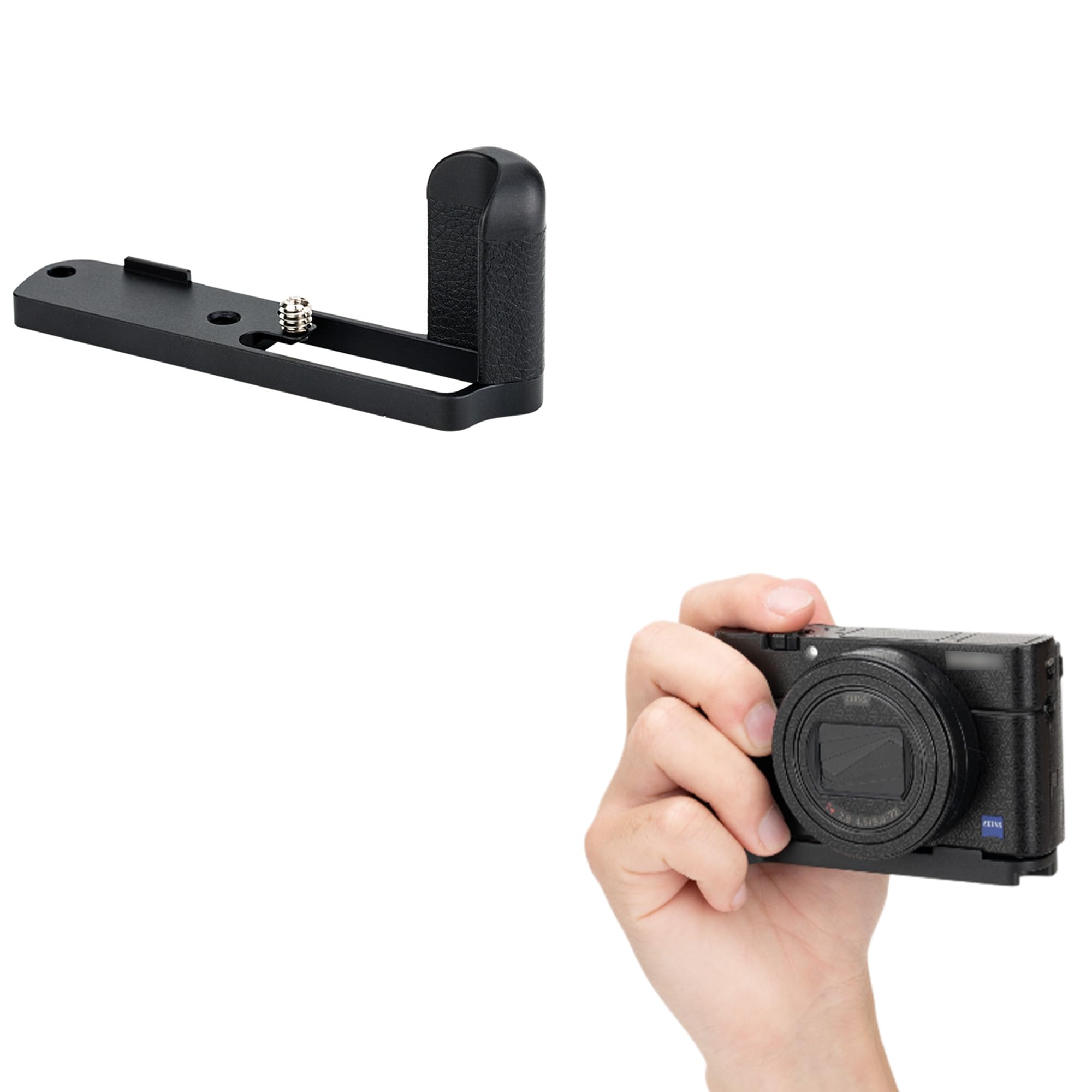 JJC Aluminum Camera Hand Grip for Sony RX100VII RX100M7 Camera