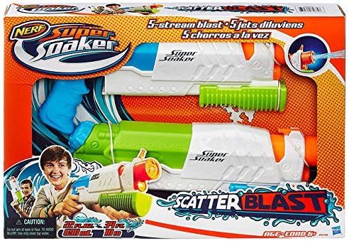 Nerf Super Soaker Scatterblast, 2-pack