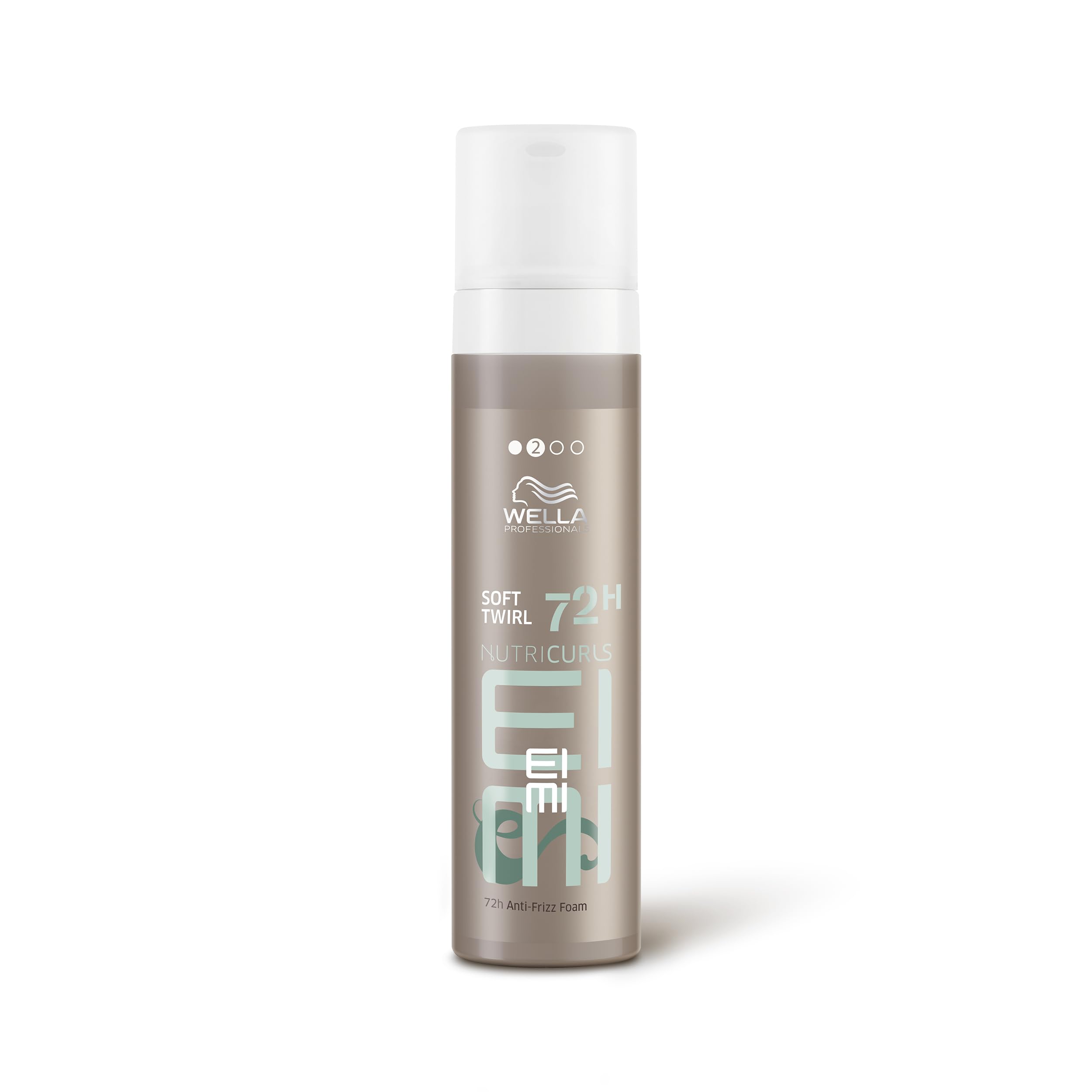 Wella Professionals Nutricurls Soft Twirl Curl Enhancing Light Hold Styling Foam with Anti-Frizz Effect, Voluminious, Defined and Touchable Waves, Hold Level 2, 200 ml