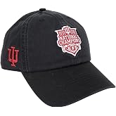 Desert Cactus Indiana University Embroidered Baseball Hat Cap | Officially Licensed IU Hoosiers Cotton Baseball Cap Brimmed Embroidered with Snapback Strap, Men Women Fan Gift Merch