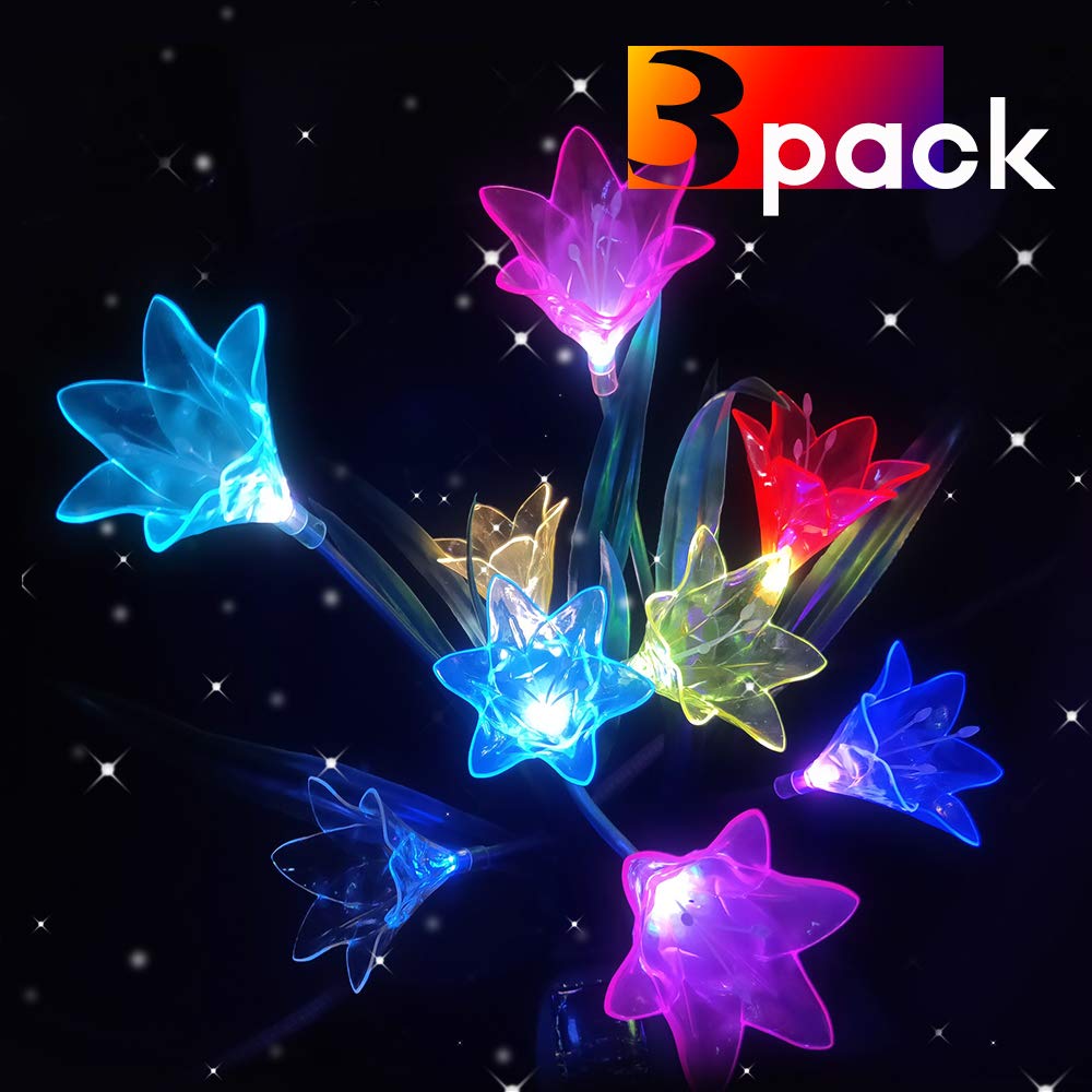 Best 3 Pack Solar Powered Garden Lights