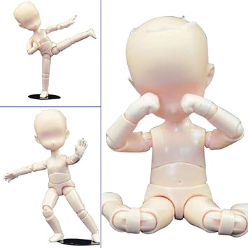 Klinkamz Body Kun Puppe PVC Body-Chan DX Set Kinder Actionfigur Kindermodell für SHF