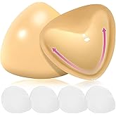 Yisfo Push Up Sticky Bra Pads Inserts, Double Sided Adhesive Bra Inserts, Bikini Padding Inserts for Sports Bra Swimsuit