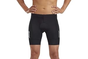Zoot Men’s Core 7-Inch Tri Shorts, Quick Dry Performance Triathlon Shorts with Cycling Chamois Pad, Pockets & UPF 50+ Fabric