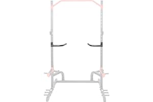 Sunny Health & Fitness Power Rack & Cage Add-On Attachment Accessories for Home Gym: Bar Holder, J-Hook, LAT Pull Down, Pull 