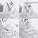 No Tie Reflective Shoelaces for Kids, Men, Women - Elastic Athletic Running Shoe Laces （2 Pairs）