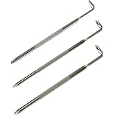 3PC 90 Degree L-Type Double End Screwdriver(PH1-PH1), (PH2-PH2), (SL6-SL6) | S2 Alloy Steel | 16mm Flat Elbow Design | Strong Magnetic | Right Angled Screwdriverfor Tight Spaces