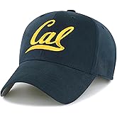 Officially Licensed Cal Berkeley Navy MVP Hat Classic Embroidered University Team Logo Adjustable Structured Blue Cap