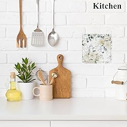 Cuitxrac Boho Green Floral Blossom 2 Gang Wall