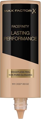 Max Factor Lasting Performance Foundation 111 Deep Beige Full Coverage 35ml view 2