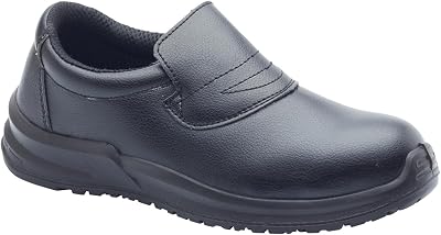 Blackrock Slip-On Safety Shoes Steel Toe Cap Hygiene Non-Slip Size 11