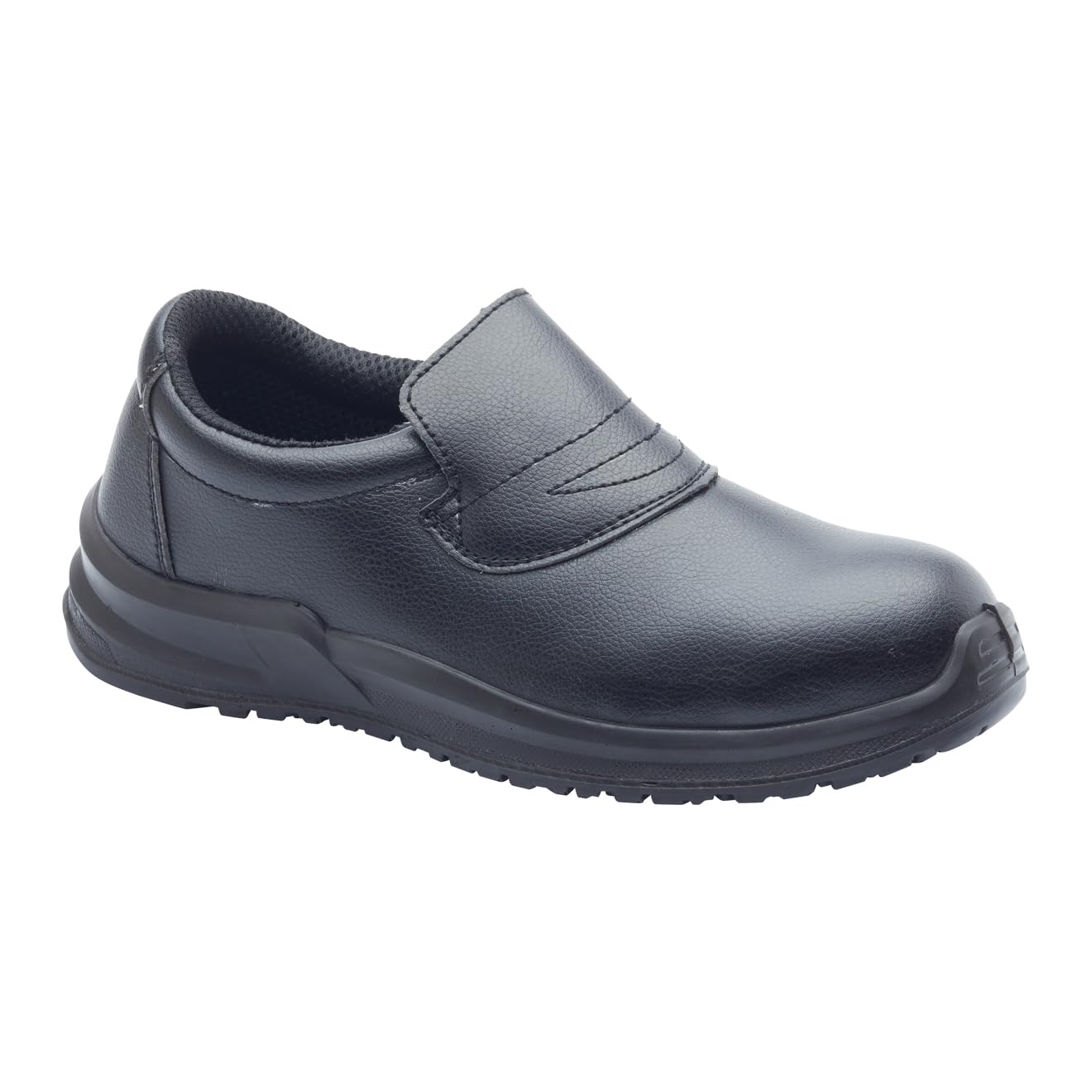 Blackrock Slip-On Safety Shoes, Mens Womens Steel Toe Cap, Chef, Nursing, Orthopedic, Non-Slip Work Shoes, Work Utility Footwear, Hygiene, Catering, Kitchen Anti-Slip - Size 7