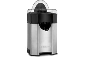 Cuisinart CCJ-500P1 Pulp Control Citrus Juicer, 1, Black/Stainless