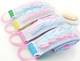 Omenluck Bath Sponge Loofah Back Scrubber Towel Shower Gloves Exfoliating Mitt view 3