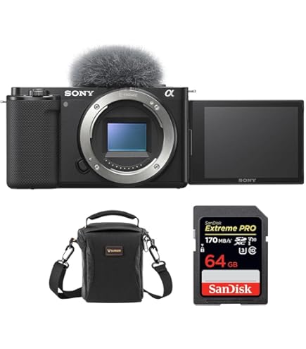 Amazon.com : Sony Alpha ZV-E10 - APS-C Interchangeable Lens