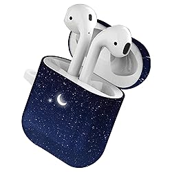 Moon Compatible with AirPods Case Protective Hard