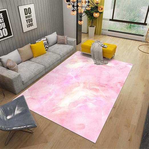 Kunsen fireside rug Living room carpet pink children room carpet soft