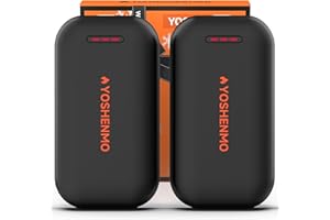 YOSHENMO Hand Warmers Rechargeable, Electric Hand Warmer Reusable, AI Smart Chips 20Hrs Long Safe Heat,Gifts for Christmas Outdoor/Indoor/Golf/Camping/Hunting/Pain Relief(2 Packs)