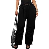 Womens Ultra Lux Comfort with Flex-to-go Elastic Waist Casual Pants
