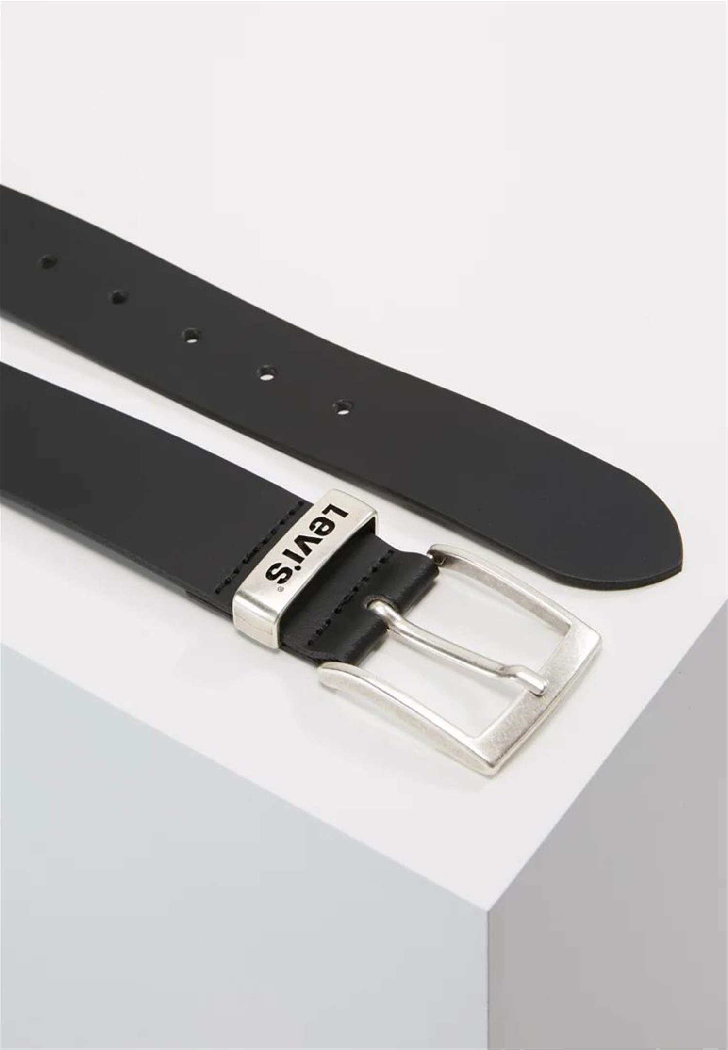 Levi's Herren New Ashland Gürtel, Schwarz (Noir Regular Black), 95 4