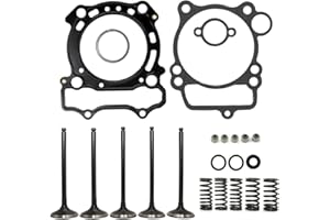 HWKWAZ Engine Intake Exhaust Valve Gasket Kit Compatible with Yamaha YZ250F WR250F 2001-2013
