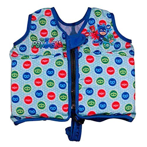 Swimways Toddler Kids PJ Masks Swim Vest Polywog Flotation Suit Ages 2 to 4