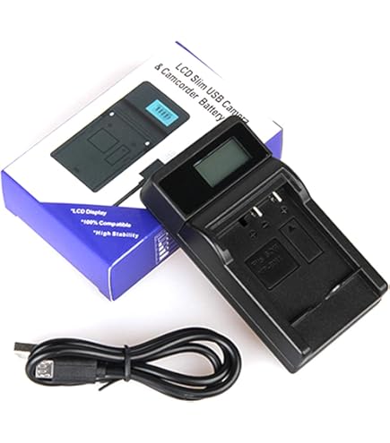 Amazon.com : DB-L50 USB Charger for Sanyo Xacti DMX-FH11, DMX