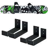 Poskad Snowboard Wall Rack,Ski Wall Mount Display, Home and Garage Snowboard Storage,Solid Aluminum Shelf Brackets.