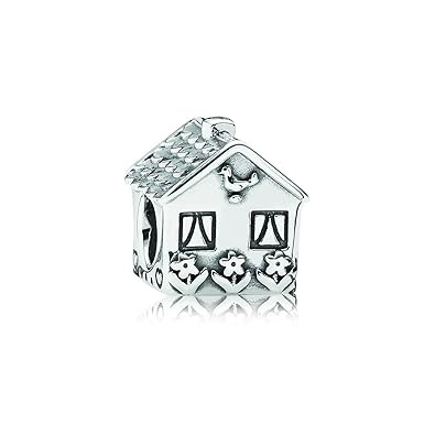 Pandora 791267 Charm Silber Familie Haus Amazon De Schmuck