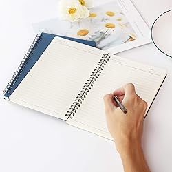EUSOAR College Ruled Spiral Notebook, A5 12 packs