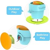 Yookidoo Toddler Bath Toy Pop-up Snail Sprinkler Garden Adventure Set view 3