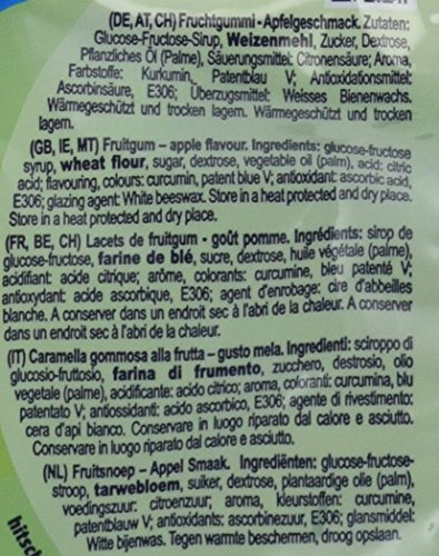 Hitschler Apfel Frucht Gummi Schnüre, 125g (1er Pack) 5