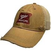 Miller High Life Gold Torn Mesh Retro Brand Trucker Hat