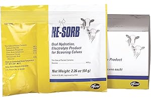 Pfizer Animal Health, 64g 8142 Resorb Electrolyte Packet