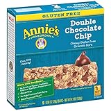 Annie's Gluten Free Chewy Granola Bars, Double Chocolate Chip Bars, .98 oz (5 Count)