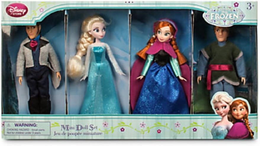 frozen mini doll set