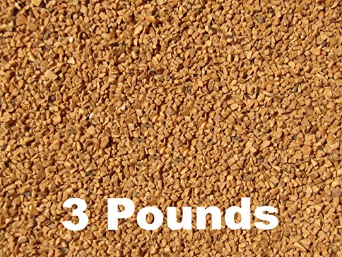 BC Precision Three (3) Pounds Walnut Shell Tumbling Media For Brass And Metal Cleaning & Polishing