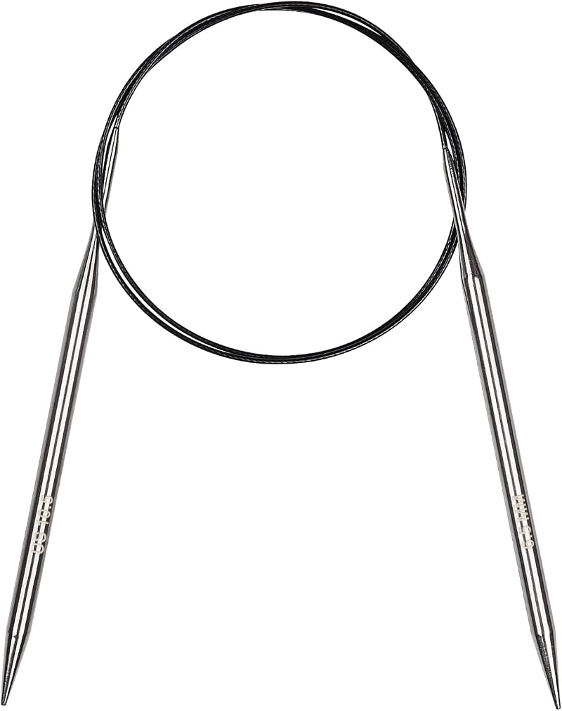 Coopay 6.5mm Circular Knitting Needles 40cm Stainless Steel