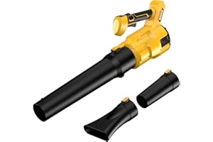 Cordless Leaf Blower for Dewalt 20V Max Battery, 480 CFM Electric Blower with Brushless Motor, Adjustable 3 Speeds up to 2200